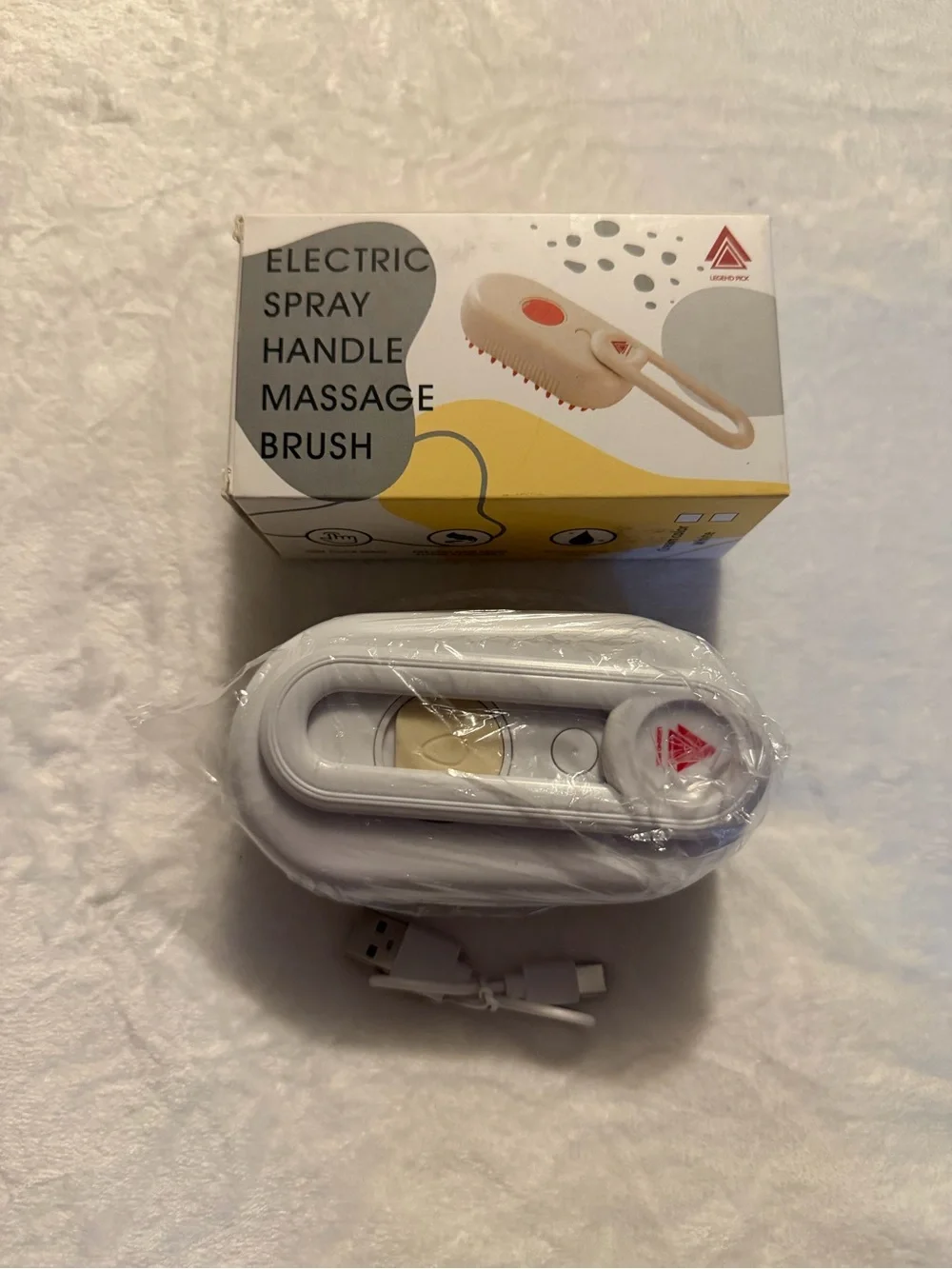 Electric Spray Handle Massage Brush for Pets NEW BUY ONE GET ONE FREE